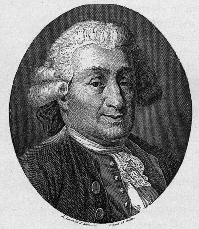 कार्लो गोल्डोनी का पोर्ट्रेट (1707 - 1793) इतालवी हास्य लेखक। ए. लोकाटेली द्वारा 19वीं शताब्दी की नक्काशी द्वारा अज्ञात कलाकार