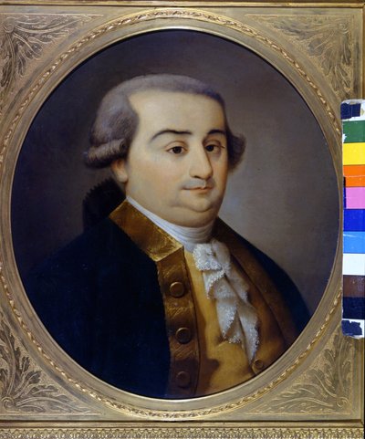 सेसारे बोन्साना का पोर्ट्रेट, मार्क्विस डी बेकेरिया (1738 - 1794), इतालवी न्यायविद। अठारहवीं शताब्दी की अनाम पेंटिंग। मिलान का संग्रहालय। मिलन द्वारा अज्ञात कलाकार