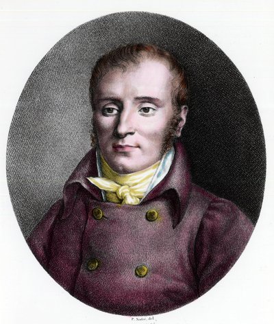 फ्रेंकोइस जेवियर बिचैट (1771 - 1802) का पोर्ट्रेट, फ्रांसीसी चिकित्सक। 18 वीं शताब्दी की नक्काशी। निजी संग्रह। द्वारा अज्ञात कलाकार