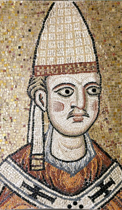 मासूम III का पोर्ट्रेट (1160 - 1216)। मोज़ेक रोम के संग्रहालय में संरक्षित है। वह पहले सेंट पीटर के पुराने चर्च में थे। रोम का संग्रहालय। द्वारा अज्ञात कलाकार