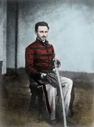 इपोलिटो NIEVO का पोर्ट्रेट (1831-61) इतालवी लेखक और देशभक्त। द्वारा अज्ञात कलाकार