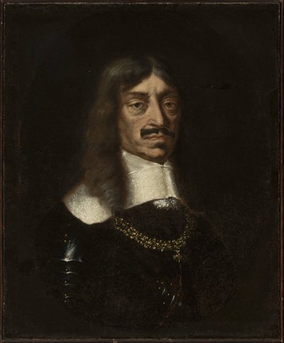 जॉन II कासिमिर वासा (1609-1672), पोलैंड के राजा और लिथुआनिया के ग्रैंड ड्यूक का पोर्ट्रेट द्वारा अज्ञात कलाकार