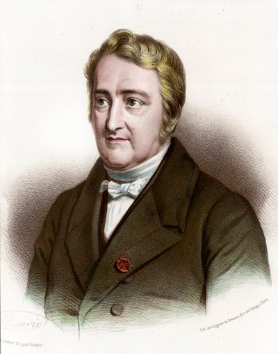 जोसेफ पेलेटियर का पोर्ट्रेट (1788 - 1842) फ्रांसीसी रसायनज्ञ। 19वीं सदी की नक्काशी। निजी संग्रह। द्वारा अज्ञात कलाकार