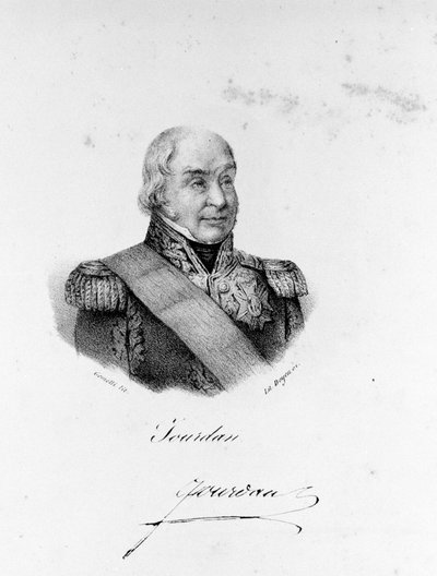 मार्शल जीन बैप्टिस्ट जॉर्डन का पोर्ट्रेट (1762 - 1833)। द्वारा अज्ञात कलाकार