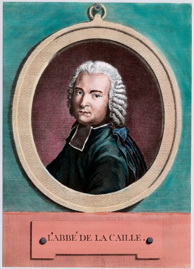 निकोलस लुई डी लैकेल (1713 - 1762) का पोर्ट्रेट, फ्रांसीसी खगोलशास्त्री। 18 वीं शताब्दी की नक्काशी। निजी संग्रह। द्वारा अज्ञात कलाकार