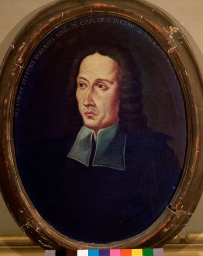 ओटावियो पिटोनी का पोर्ट्रेट (1657-1743) इतालवी संगीतकार बेनामी पेंटिंग। 18वीं सदी का बोलोग्ना, सिविक म्यूज़िक म्यूज़ियम द्वारा अज्ञात कलाकार