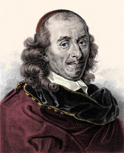 पियरे कॉर्नेल का पोर्ट्रेट (1606-1684), 19वीं शताब्दी का उत्कीर्णन द्वारा अज्ञात कलाकार