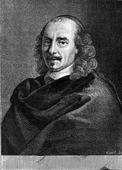 पियरे कॉर्नेल का पोर्ट्रेट (1606 - 1684)। द्वारा अज्ञात कलाकार