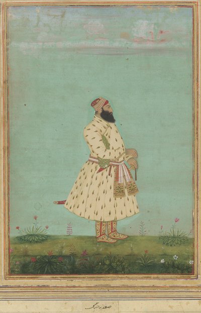 सफ़दर जंग का चित्र द्वारा अज्ञात कलाकार