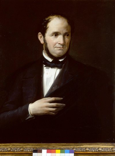 सेवरियो मर्काडेंट (1795-1870) का पोर्ट्रेट, इतालवी संगीतकार, अनाम पेंटिंग। ला स्काला थिएटर संग्रहालय, मिलानो द्वारा अज्ञात कलाकार