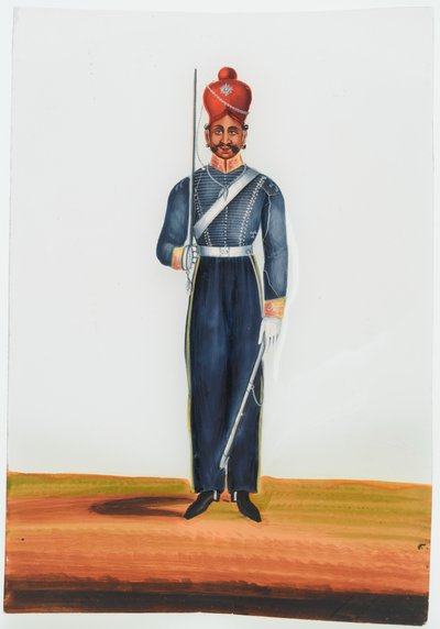 रिसालदार, मद्रास सेना द्वारा अज्ञात कलाकार