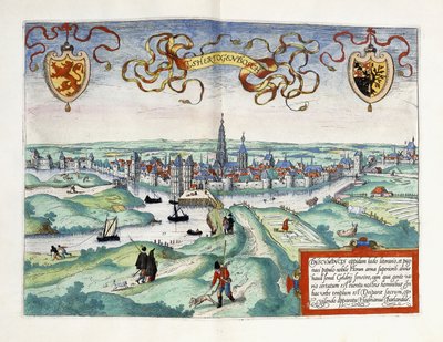 S-Hertogenbosch का शहर, नीदरलैंड, 1588 द्वारा अज्ञात कलाकार