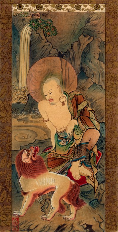 अर्हत, जापानी, देर कामाकुरा काल, 14वीं शताब्दी 1886। द्वारा Ryozen के अज्ञात अनुयायी
