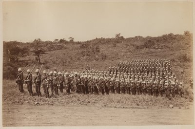 ज़ुलुलैंड से लौट रहे 91वें हाइलैंडर्स 1879 (बी/डब्ल्यू फोटो) द्वारा अज्ञात फोटोग्राफर