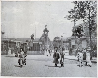 बूचड़खानों में प्रवेश डे ला विलेट द्वारा अज्ञात फोटोग्राफर