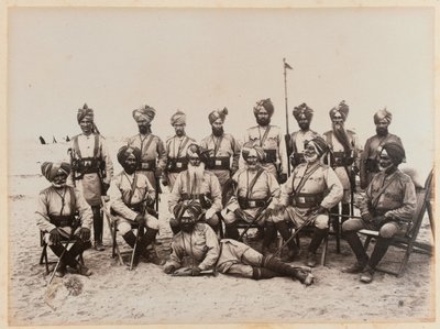 9 वीं बंगाल कैवलरी, 1885 के भारतीय अधिकारी द्वारा अज्ञात