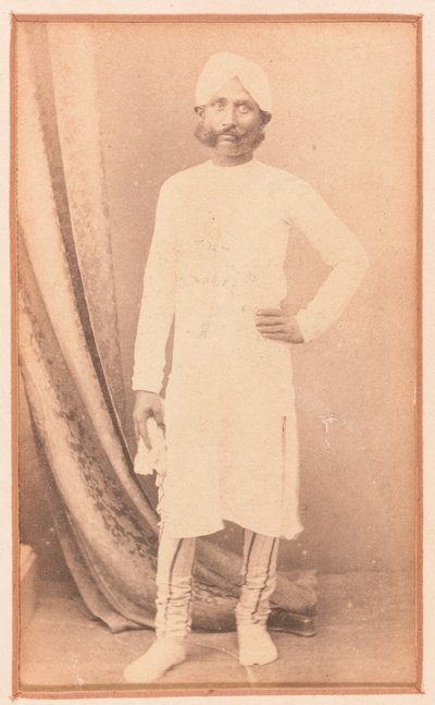 मिश्रा कानौजी लाल, भारतीय, जिन्होंने थॉमस कवनघ की सहायता की, लखनऊ की घेराबंदी में 1857 का घेरा द्वारा अज्ञात फोटोग्राफर