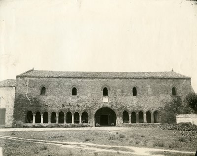 पलाज़ो डेला रैगियोन, पोम्पोसा एबी, एमिलिया-रोमाग्ना, इटली, सीए 1890 द्वारा अज्ञात फोटोग्राफर
