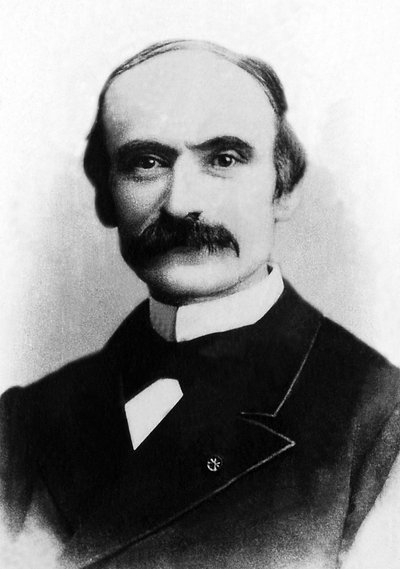 अल्फ्रेड पिकार्ड का पोर्ट्रेट (1844-1913), फ्रांसीसी इंजीनियर और प्रशासक। द्वारा अज्ञात फोटोग्राफर