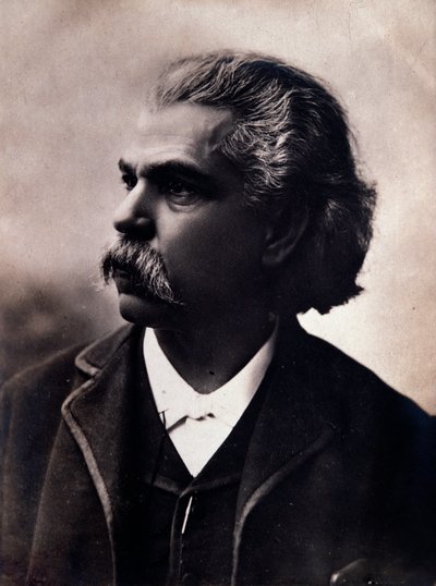 कार्लोस एंड्रिया गोम्स (गोमेज़) का पोर्ट्रेट (1836-1896) ब्राज़ीलियाई संगीतकार फ़ोटोग्राफ़। 19 वीं सदी। बोलोग्ना, सिविक संग्रहालय संग्रहालय द्वारा अज्ञात फोटोग्राफर