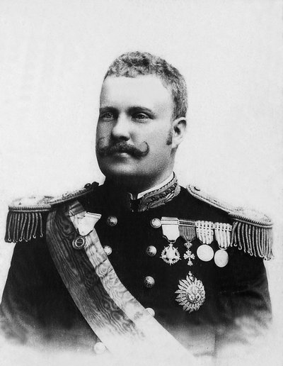 पुर्तगाल के चार्ल्स प्रथम राजा का पोर्ट्रेट (1863-1908)। द्वारा अज्ञात फोटोग्राफर