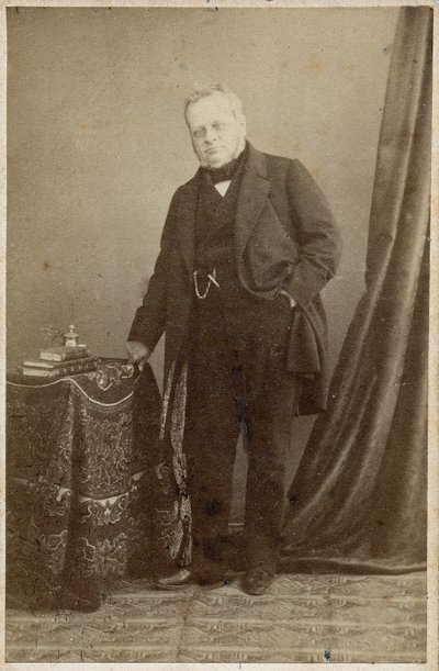 कैवोर के काउंट कैमिलो बर्सो का पोर्ट्रेट (1810-61) - लगभग 1855 द्वारा अज्ञात फोटोग्राफर