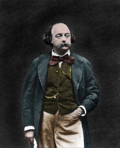 अंग्रेजी लेखक गुस्ताव फ्लेबर्ट का पोर्ट्रेट (1821-1880) द्वारा अज्ञात फोटोग्राफर