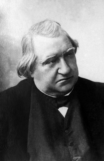 अर्नेस्ट रेनन का पोर्ट्रेट (1823-1892), फ्रांसीसी भाषाशास्त्री और लेखक। द्वारा अज्ञात फोटोग्राफर