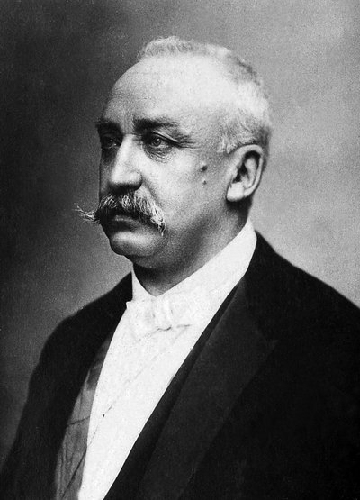 फेलिक्स फॉरे (1841-1899), उद्योगपति और राजनीतिज्ञ, उदारवादी रिपब्लिकन का पोर्ट्रेट, वह 1895 से 1899 तक गणतंत्र के राष्ट्रपति बने। द्वारा अज्ञात फोटोग्राफर