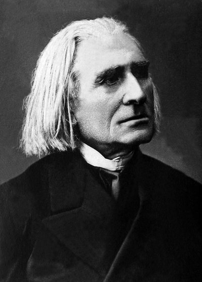 फ्रांज लिस्ट्ट (1811-1886) का पोर्ट्रेट, हंगेरियन संगीतकार, पियानोवादक और कंडक्टर। द्वारा अज्ञात फोटोग्राफर
