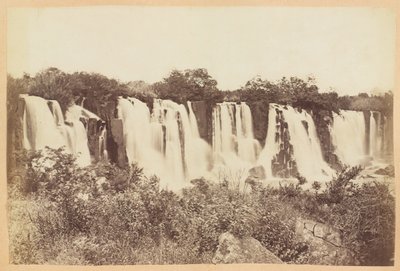 उमगेनी फॉल्स, नटाल प्रांत, दक्षिण अफ्रीका, 1882 लगभग द्वारा अज्ञात फोटोग्राफर