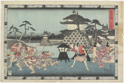 अधिनियम 3, 1843-1847 द्वारा Utagawa Hiroshige