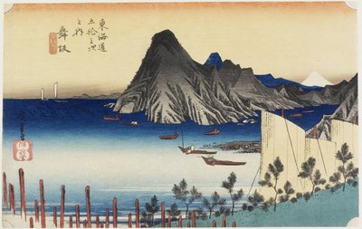 इमेजिरीरी का वास्तविक दृश्य, मैसाका, सी। 1833 द्वारा Utagawa Hiroshige