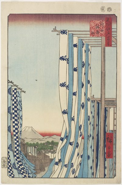 दयर्स स्ट्रीट, कांडा, नवंबर 1857 द्वारा Utagawa Hiroshige