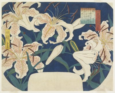उपहार: चित्तीदार लिली, सी। 1844 द्वारा Utagawa Hiroshige