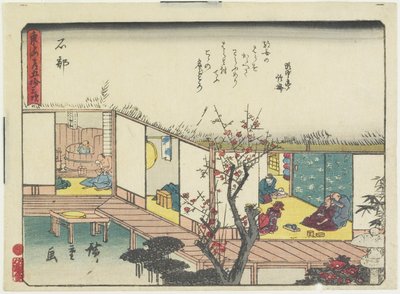 इशिबे, 1837-1844 द्वारा Utagawa Hiroshige