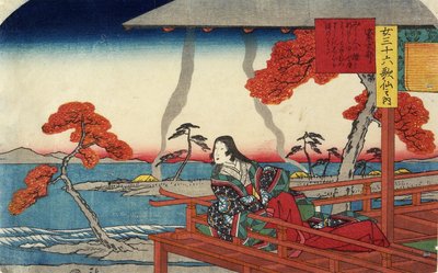 मुरासाकी शिइबु, 1843-1847 द्वारा Utagawa Hiroshige