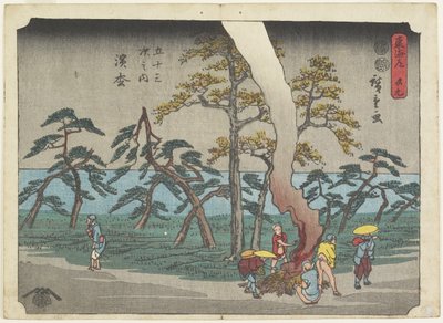 क्रमांक 9 हमामत्सु, 1847-1852 द्वारा Utagawa Hiroshige