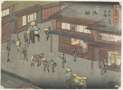 सं .3 गोय, 1847-1852 द्वारा Utagawa Hiroshige