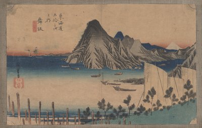 नंबर 31 &39;मैसाका: इमेजिरी का वीवी&39; टोकेडो के 53 स्टेशनों से द्वारा Utagawa Hiroshige