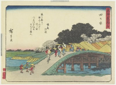 योकाची, 1837-1844 द्वारा Utagawa Hiroshige