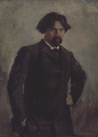 कलाकार वासिली सुरीकोव का चित्रण 1848-1916 द्वारा वैलेन्टिन अलेक्जेंड्रोविच सेरोव