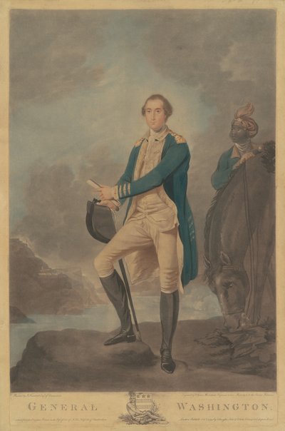 जनरल वाशिंगटन, 1799। द्वारा वेलेंटाइन ग्रीन