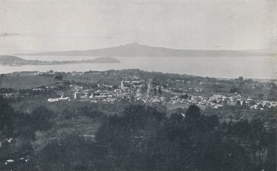 ऑकलैंड हार्बर, 1924 द्वारा वेलेंटाइन एंड संस लिमिटेड