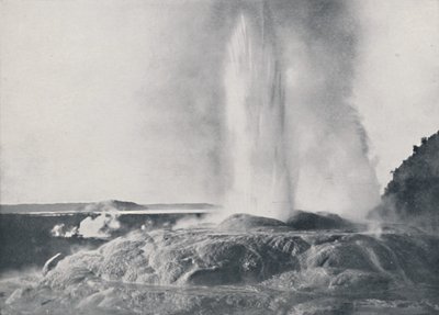 गीजर, न्यूजीलैंड, 1924 द्वारा वेलेंटाइन एंड संस लिमिटेड