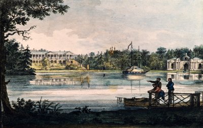 1820 के त्सार्स्कोय सेलो में कैथरीन पैलेस में कैमरून गैलरी द्वारा वेलेरियन प्लैटोनोविच लैंगर