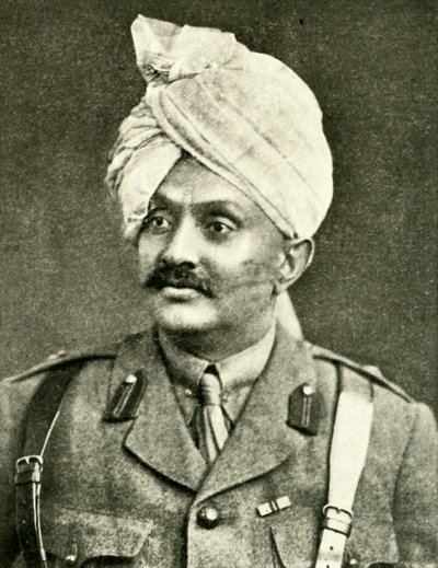 नवानगर राजकुमार रणजीतसिंहजी का जाम साहिब...', प्रथम विश्व युद्ध, जनवरी 1915, c1920। द्वारा वैंडिक