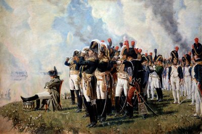 1897 में बोरोडिनो हाइट्स पर नेपोलियन बोनापार्ट द्वारा Vasili Vasilievich Vereshchagin