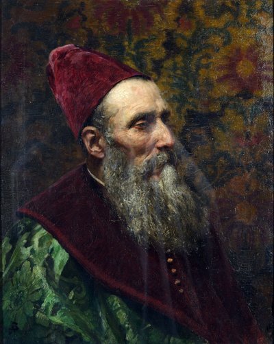 एक विनीशियन डोगे पार पोलेनोव का पोर्ट्रेट, वासिली दिमित्रिच (1844-1927) द्वारा वसीली दिमित्रिच पोलेनोव