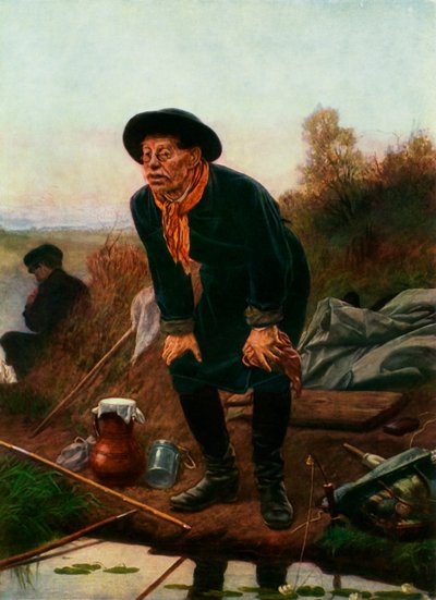 'द फिशरमैन', 1871, 1965। द्वारा वसीली पेरोव